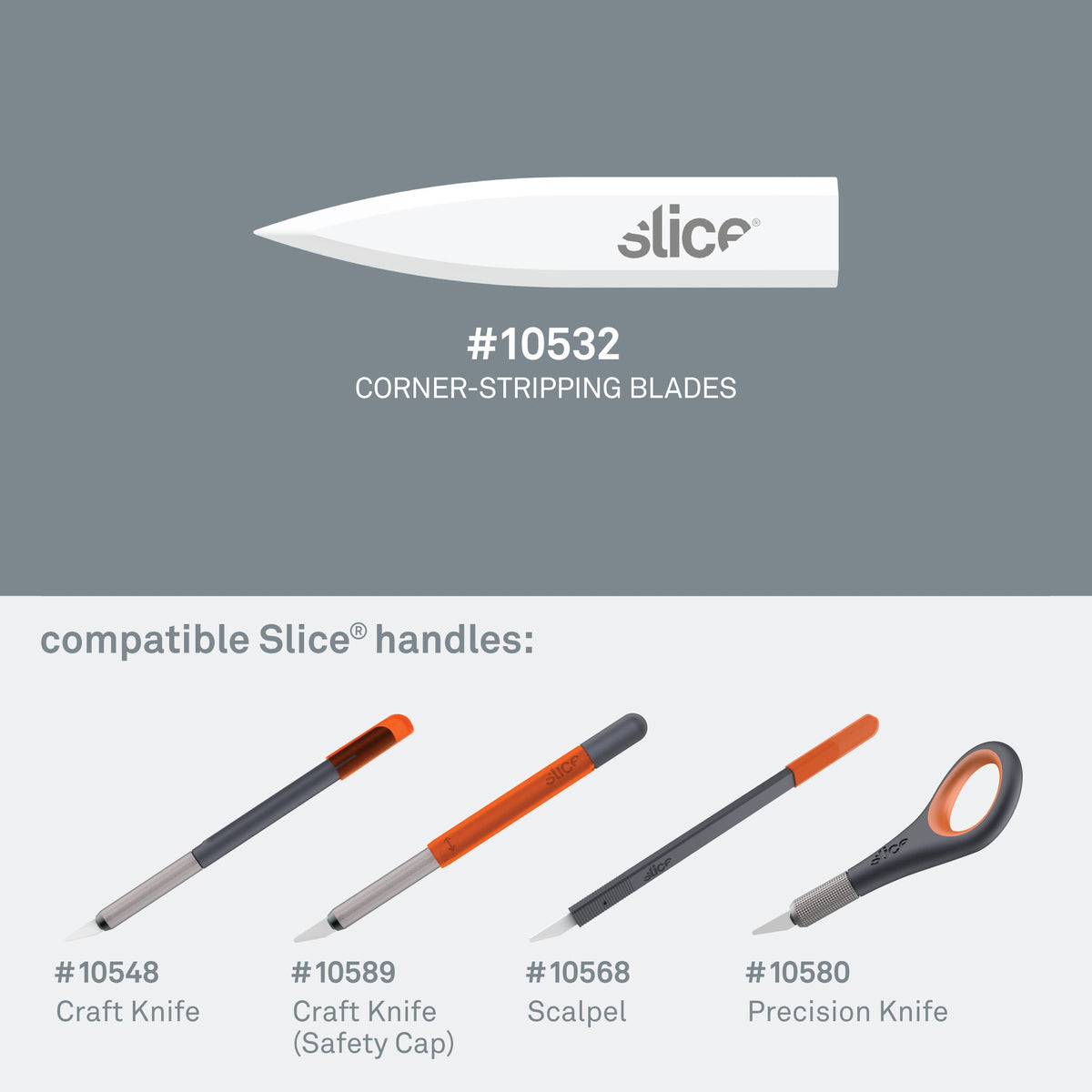 Slice Corner-Stripping Blades