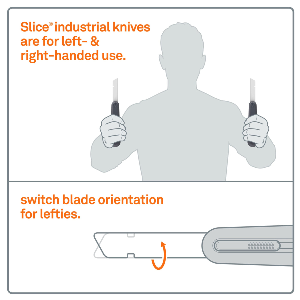 Slice Auto-Retractable Industrial Knife