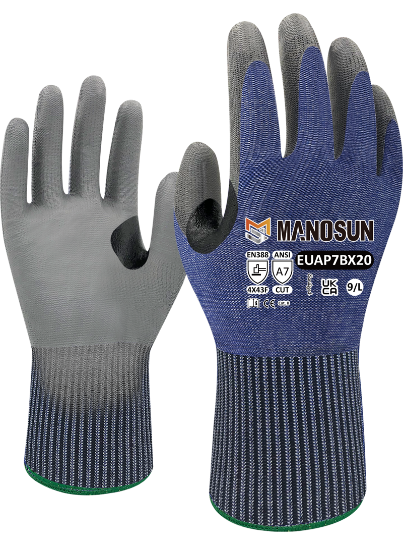 Manosun Cut Resistant Gloves 13 Gauge