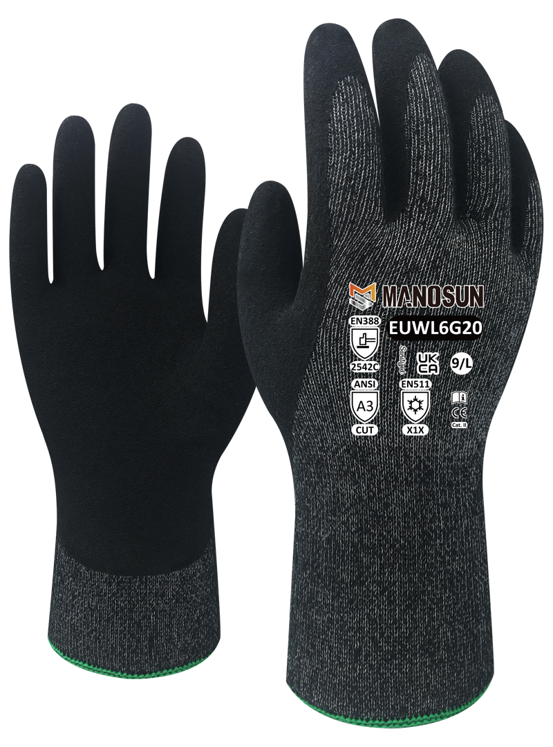 Manosun Cold Resistant Gloves 10 Gauge