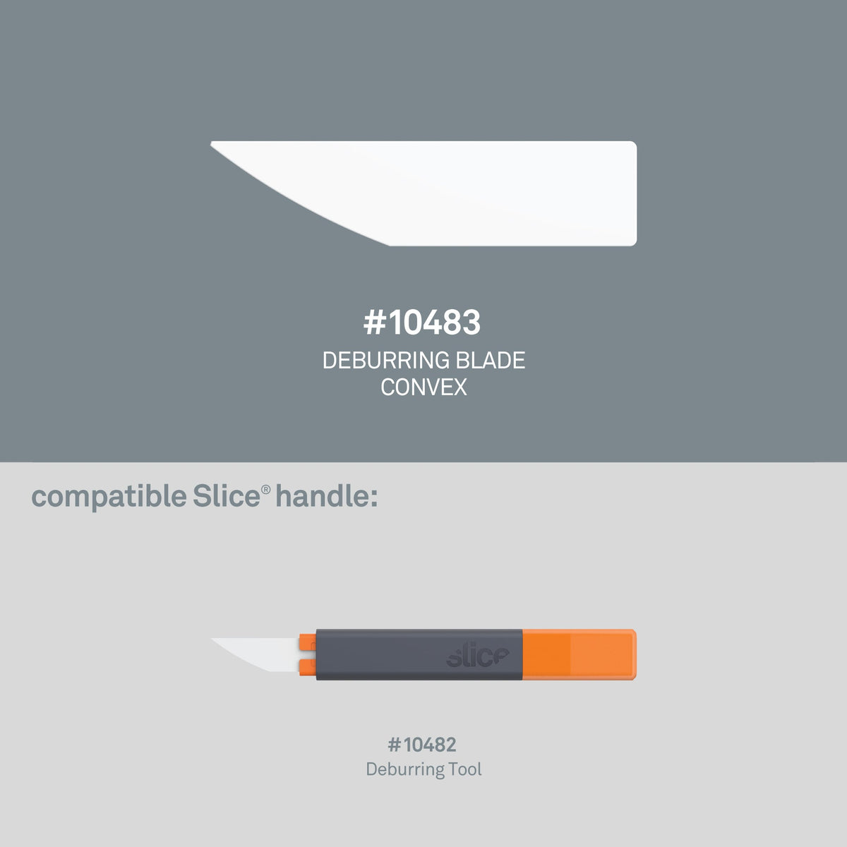 Slice Convex Deburring Blade