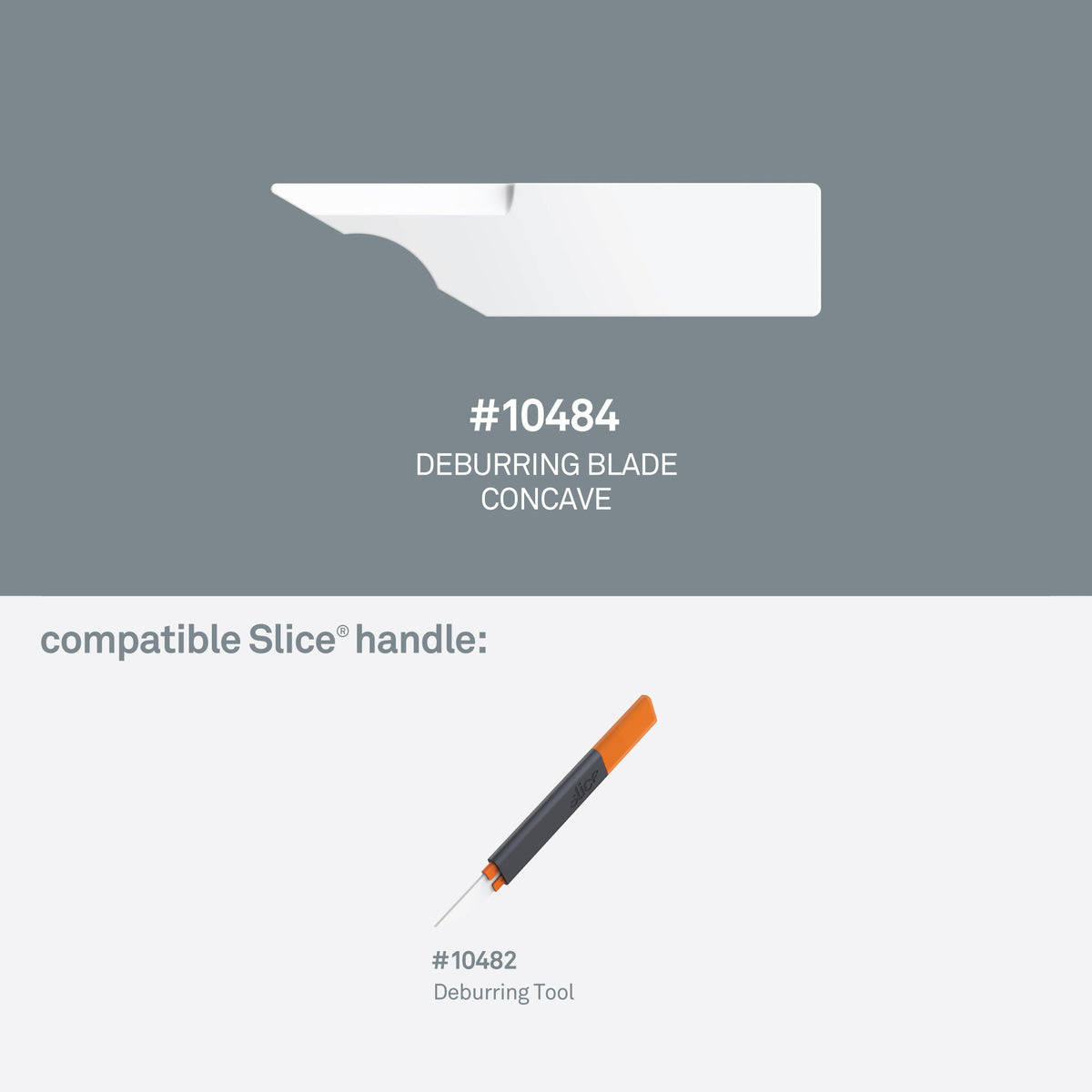 Slice Concave Deburring Blade