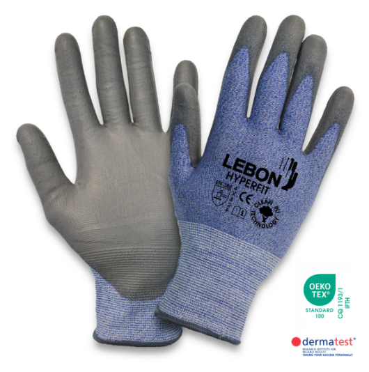 Hyperfit Seamless Knitted Gloves 18 Gauge