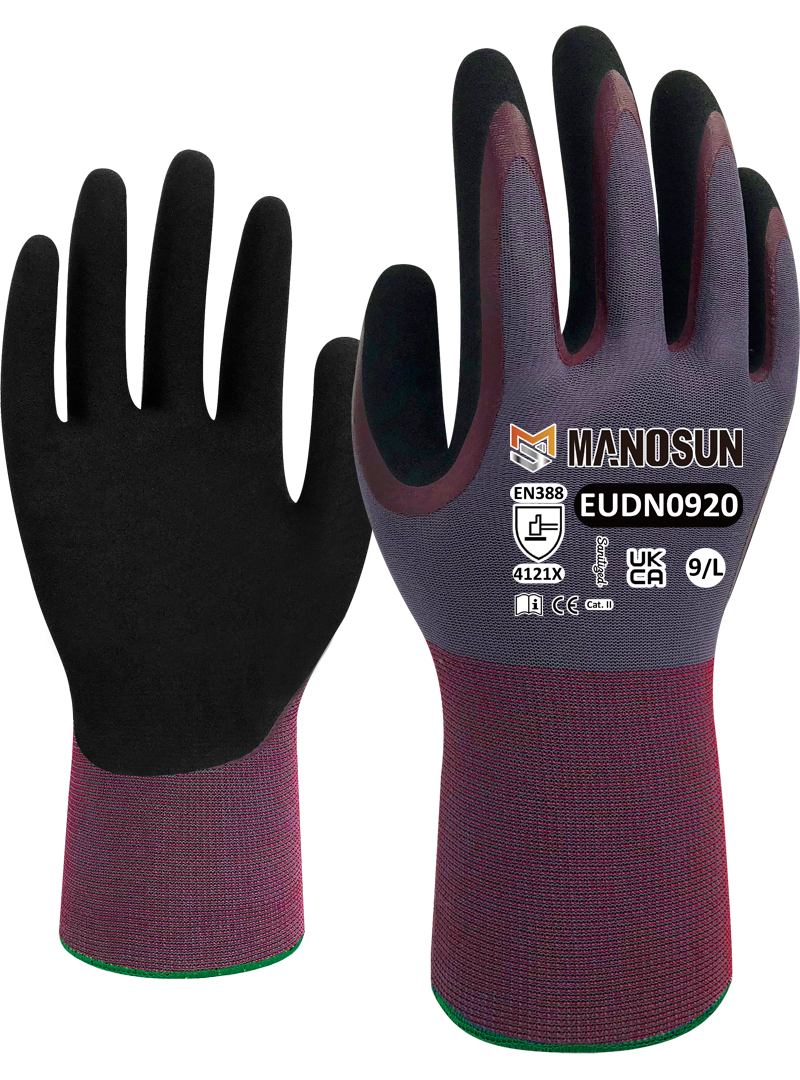 Manosun General Handling Gloves 18 Gauge