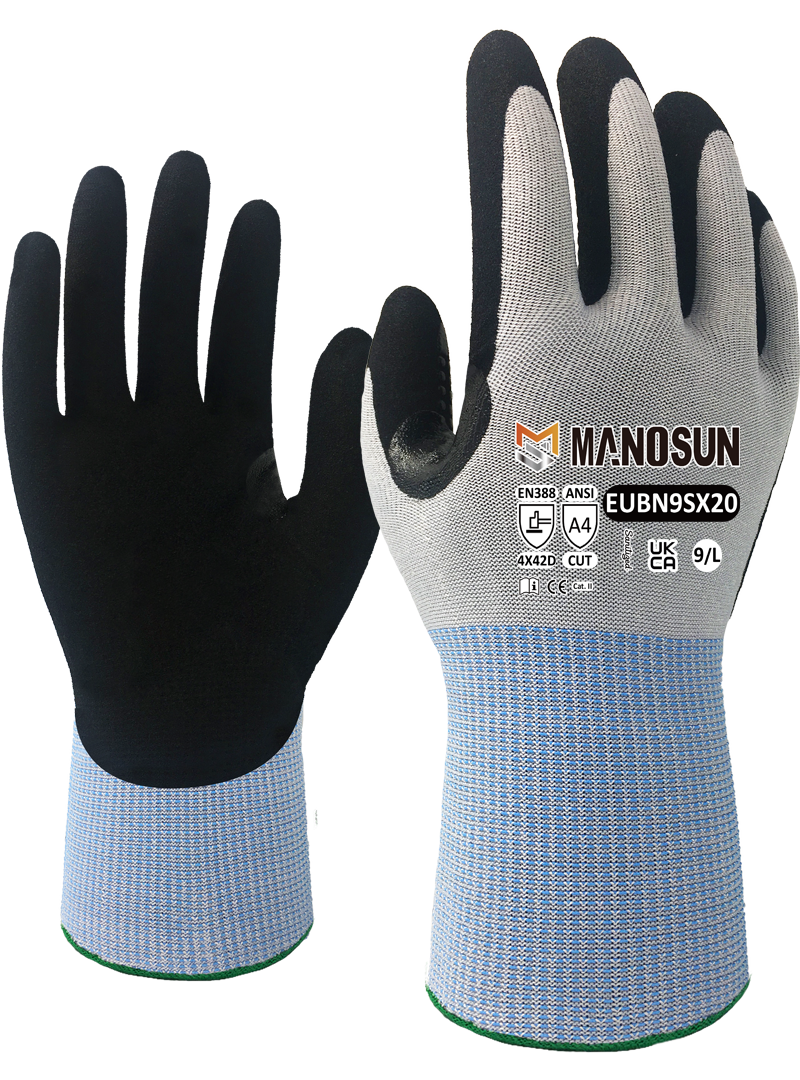 Manosun Cut Resistant Gloves 18 Gauge