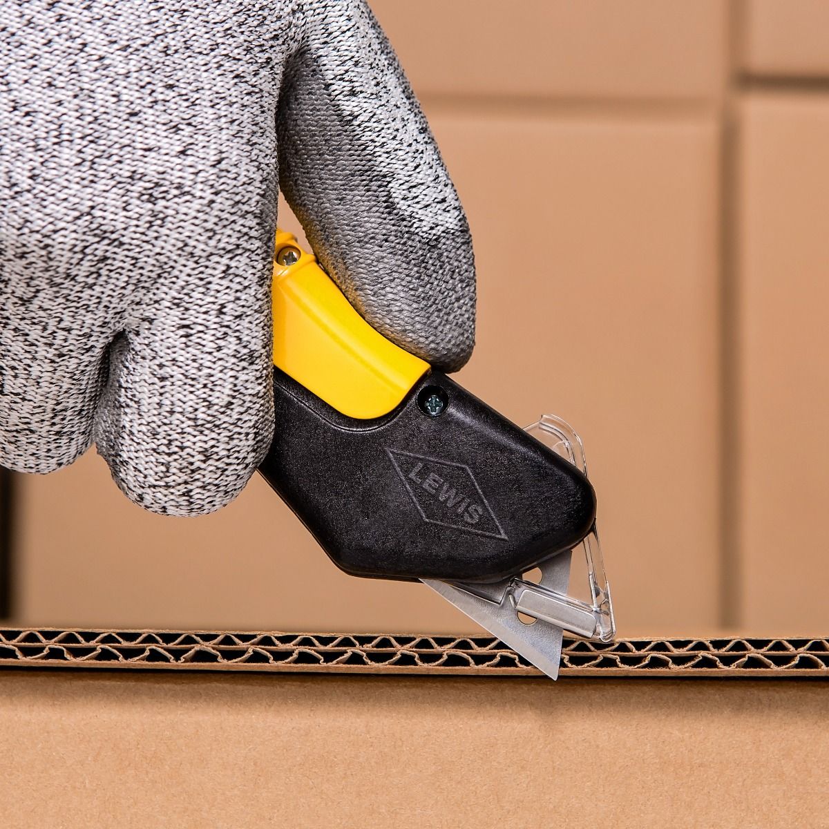 Lewis Auto Locking Safety Knife