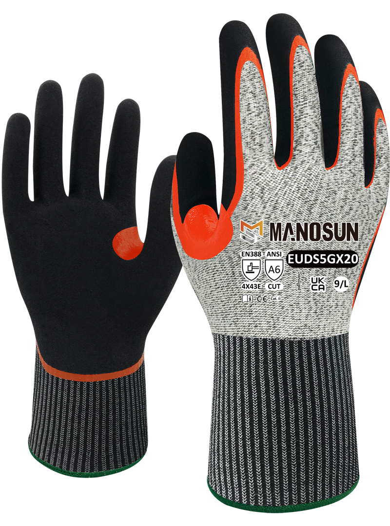 Manosun Cut Resistant Gloves 13 Gauge