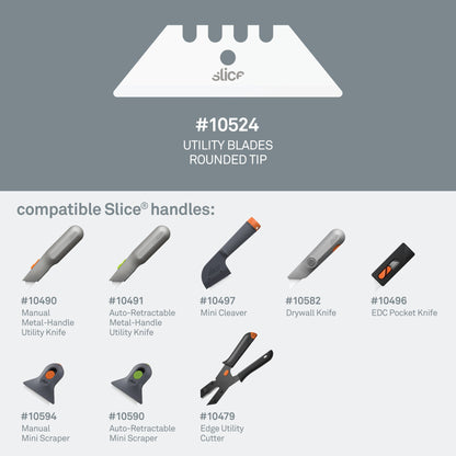 Slice Rounded Tip Ceramic Utility Blades
