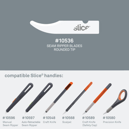 Slice Rounded Tip Seam Ripper Blades