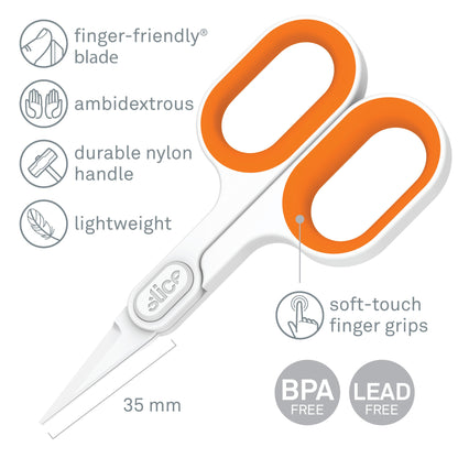 Slice Pointed Tip Ceramic Scissors