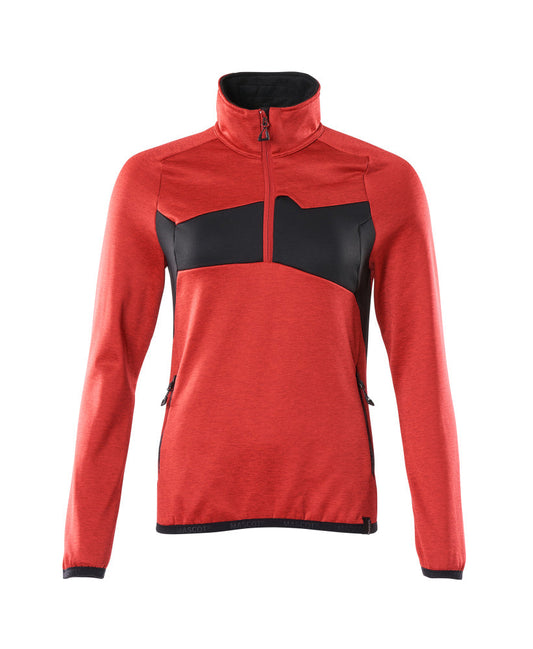Mascot® Womens Fleece Jumper With Half Zip