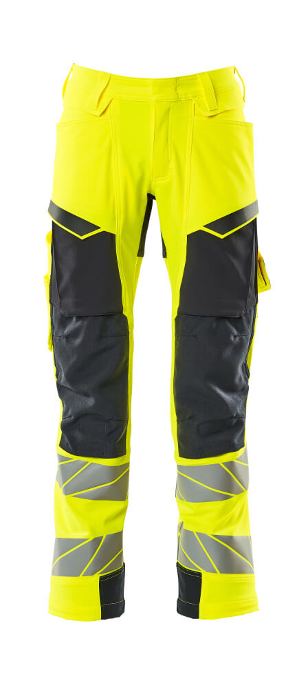 Mascot Mens Accelerate Safe Ultimate Stretch Trousers With Kneepad Pockets