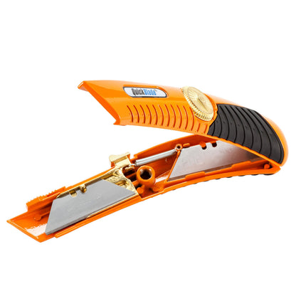 Self-Retracting Metal Utility Knife