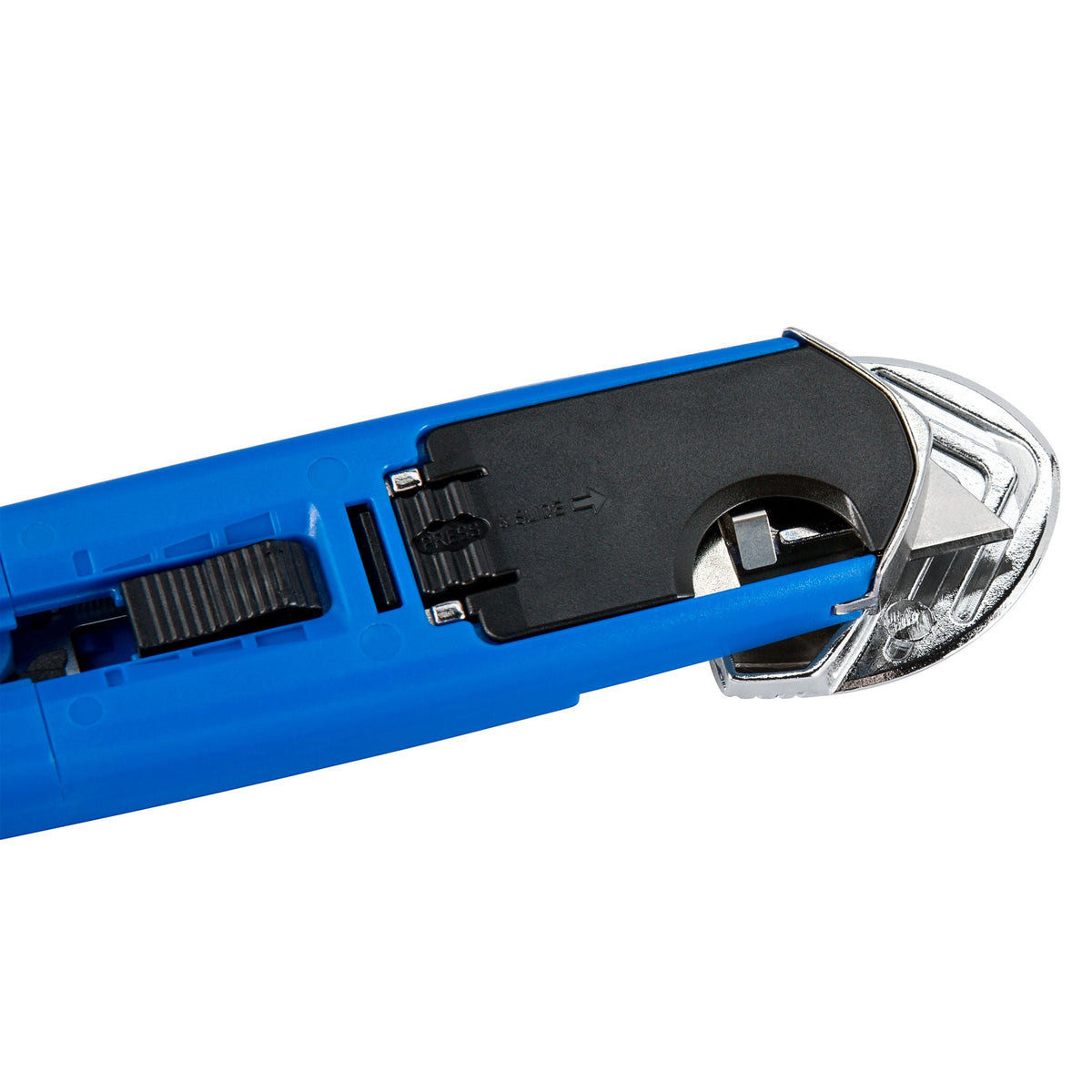 Multi Functional Safety Knife with Guard & Springback Blade