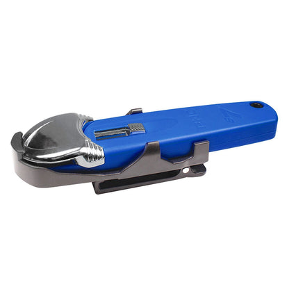 Multi Functional Safety Knife with Guard & Springback Blade