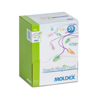 Moldex Spark Plugs Cord - 200 Pairs