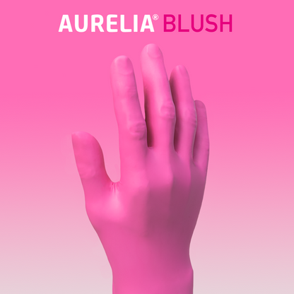 Aurelia® Blush Nitrile Examination Gloves