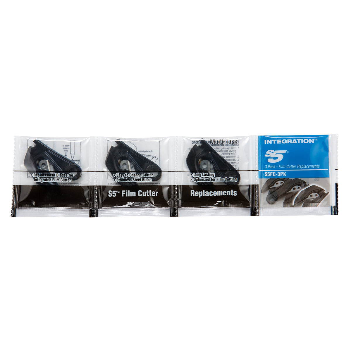 Film Cutter Replacement - Pack of 3