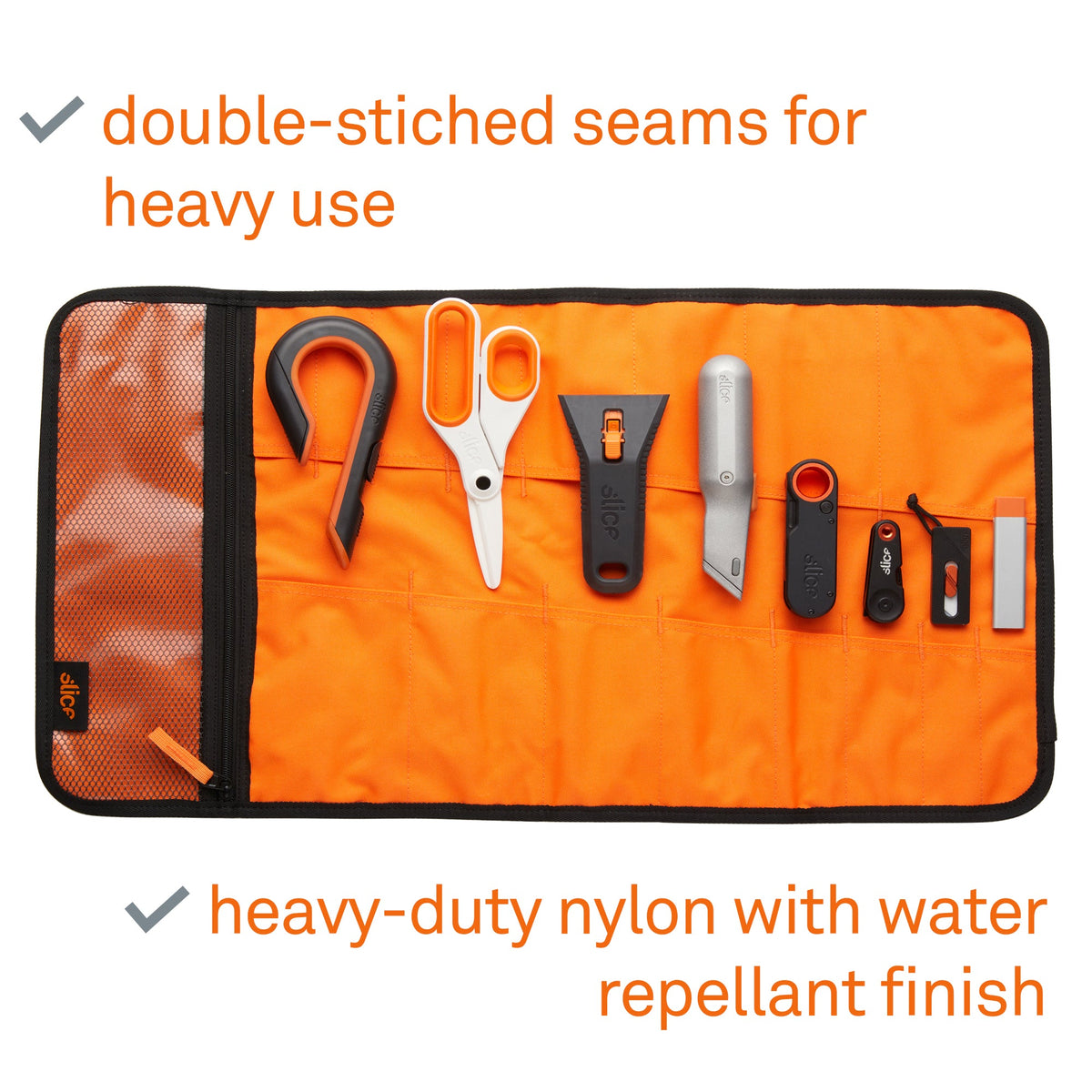 Slice Tool Roll-Up Organiser