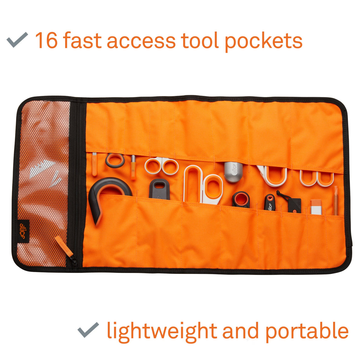 Slice Tool Roll-Up Organiser