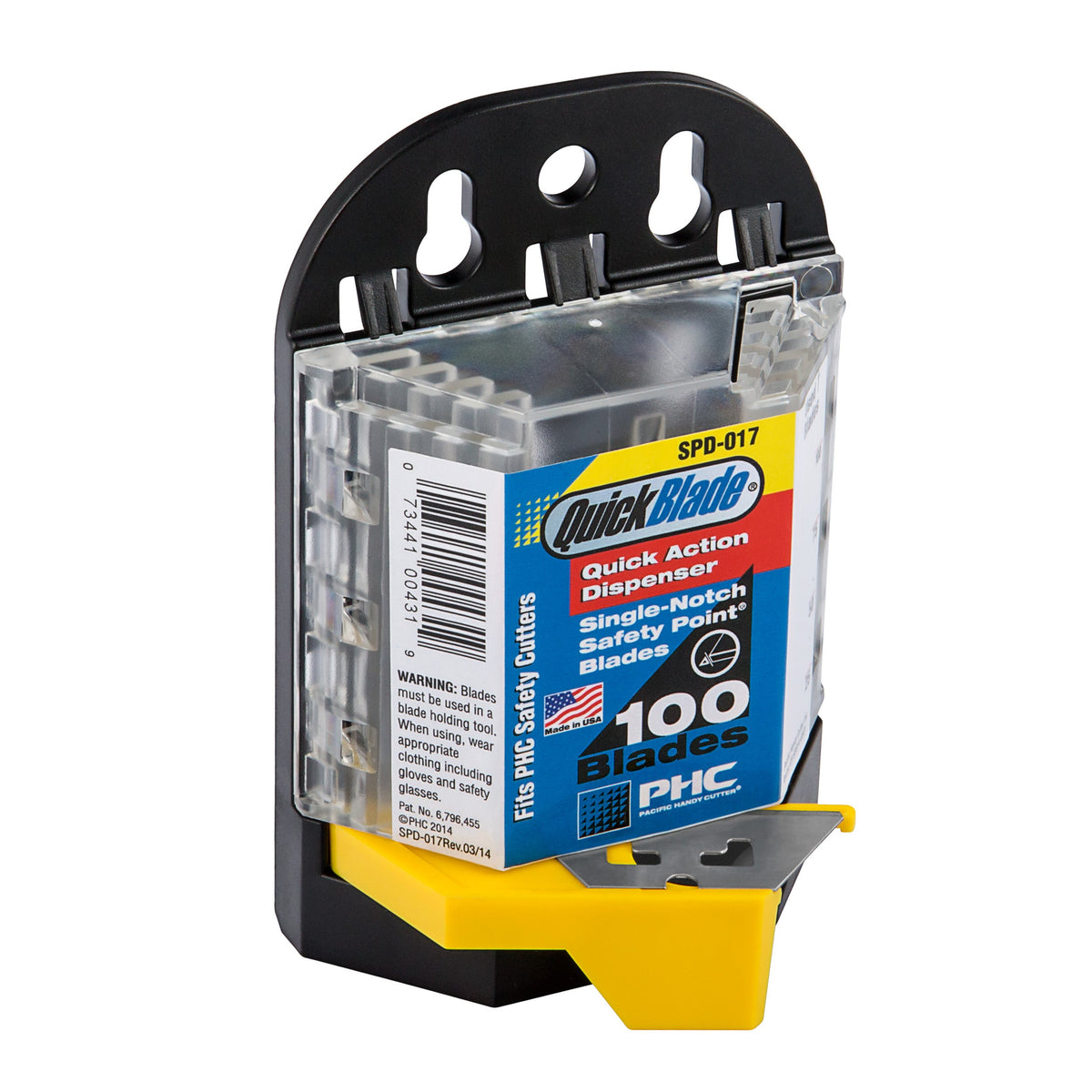 Safety Point Blades Dispenser Unit