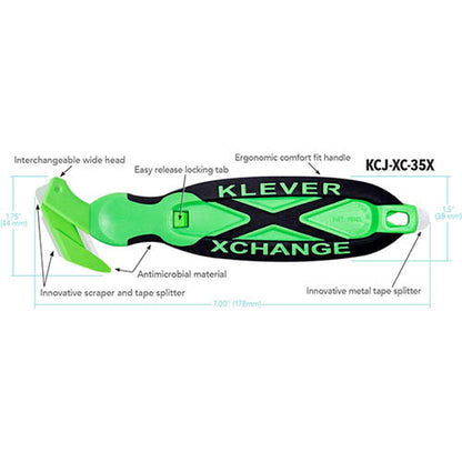 Kleen™ XChange Wide Cut Head and Scraper